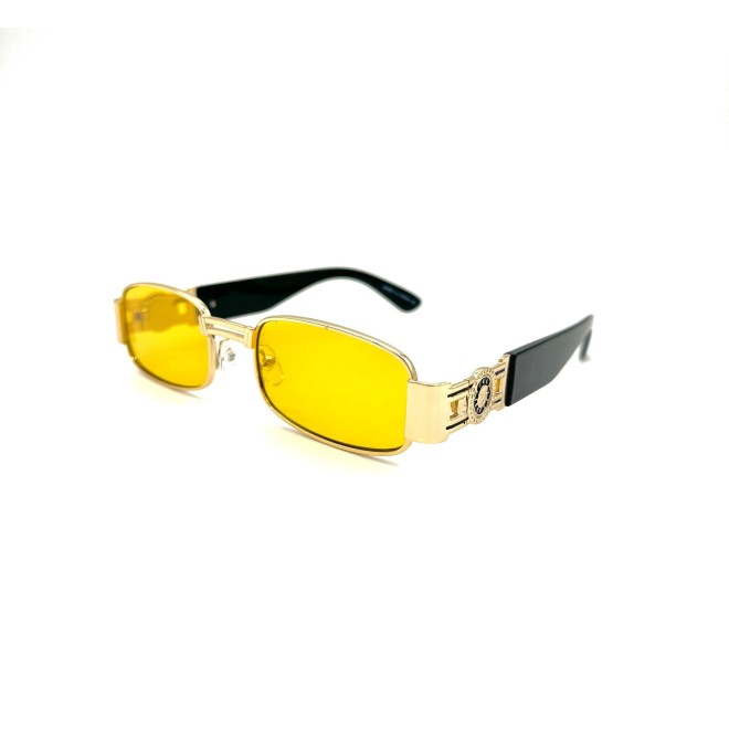 Unisex Slim Rectangle Sunglasses