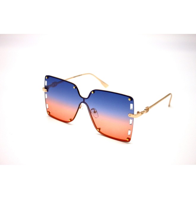 Baguette Stone Big Square Sunglasses