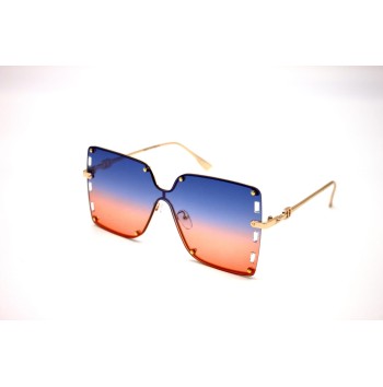 Baguette Stone Big Square Sunglasses