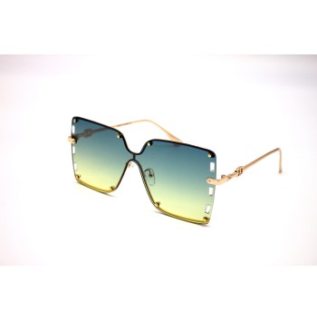 Baguette Stone Big Square Sunglasses