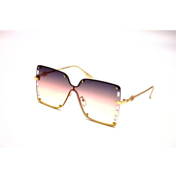 Baguette Stone Big Square Sunglasses