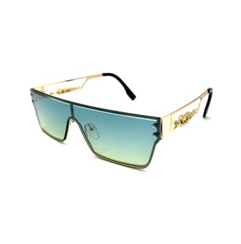 Gold Panther Frame Sunglasses