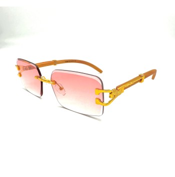 Jaguar Frame Wooden Sunglasses