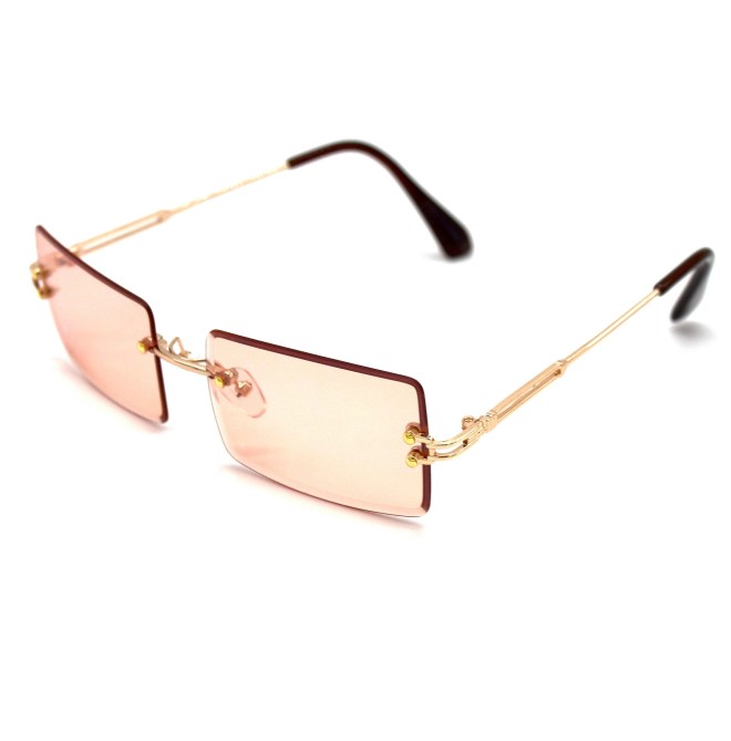 Multi-Color Rectangle Hiphop Sunglasses