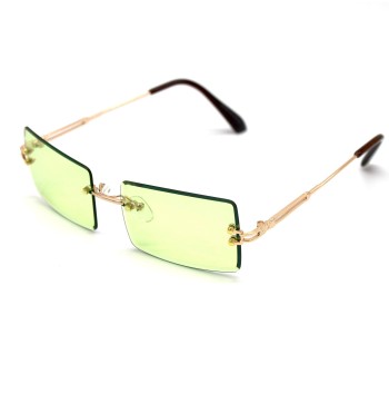 Multi-Color Rectangle Hiphop Sunglasses