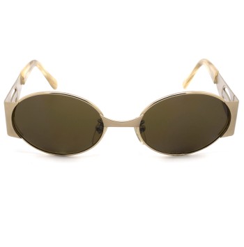 Matte gold vintage sunglasses