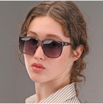 vintage crystal grey sunglasses